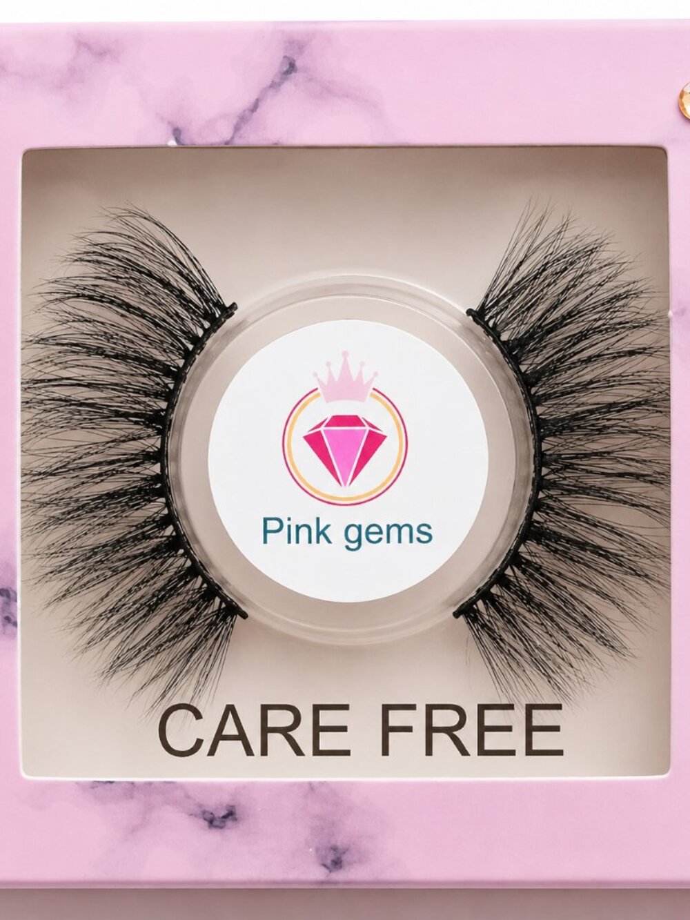 Care Free Full Mink Lashes Wispy Fluffy Lightweight Soft Volume